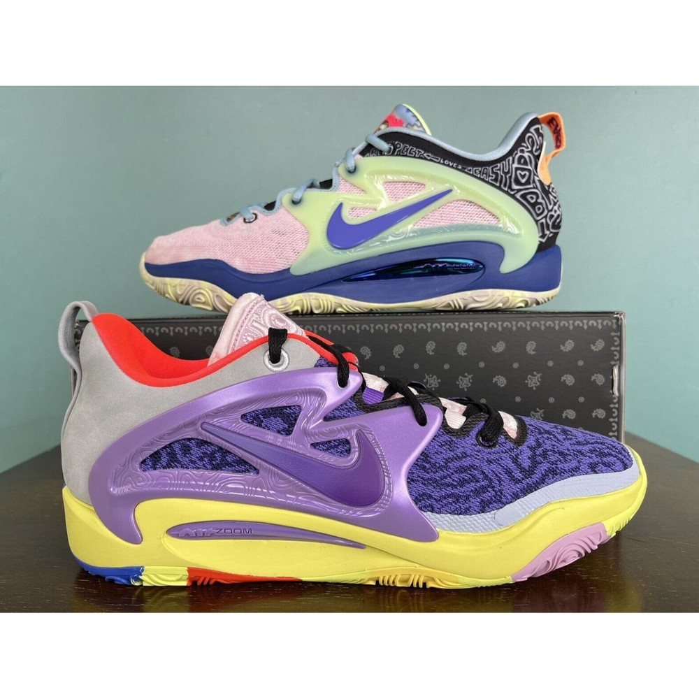 Nike KD 15 "What The" Kevin Durant Basketball Shoes Men's Size 15 FN8010-500